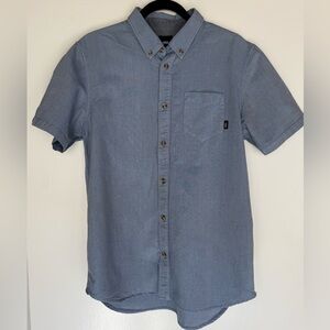 Vans Casual Blue Button Down Shirt